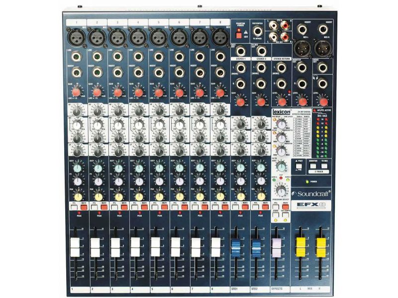 Купить Soundcraft EFX8 Микшерный пульт