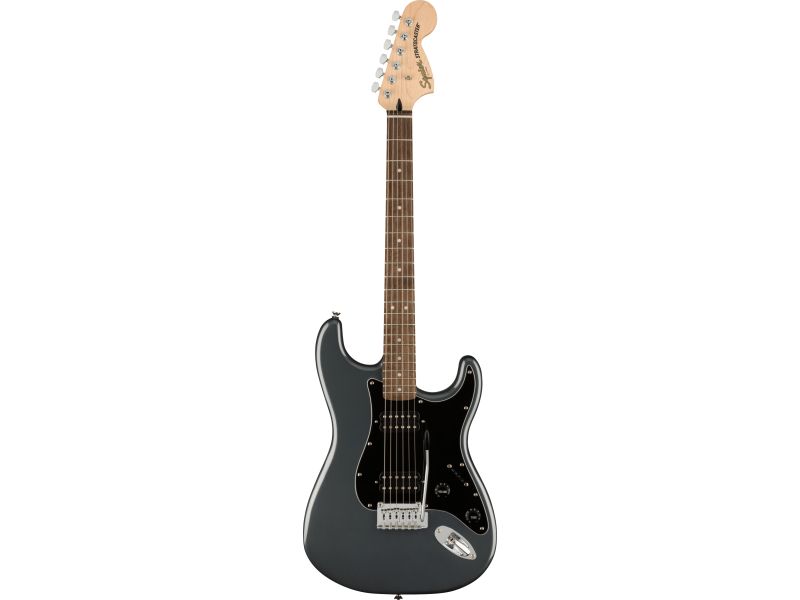 Купить Fender SQ  Affinity 2021 STR HH LRL Charcoal FM Электрогитара (A124814)