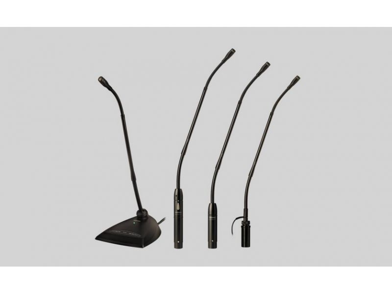 Купить Shure MX412D/C Микрофон на гусиной шее с предусилителем и настольной подставкой