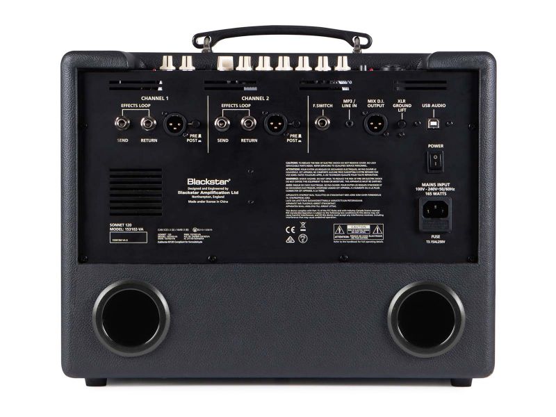 Купить Blackstar SONNET 120 Black Комбоусилитель для акустической гитары