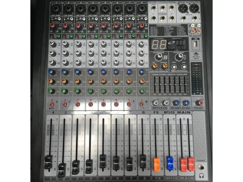 Купить HL-Audio АМ-812 Активный микшерный пульт