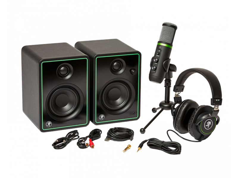 Купить MACKIE Creator Bundle Комплект из наушников, микрофона и мониторов для подкастов