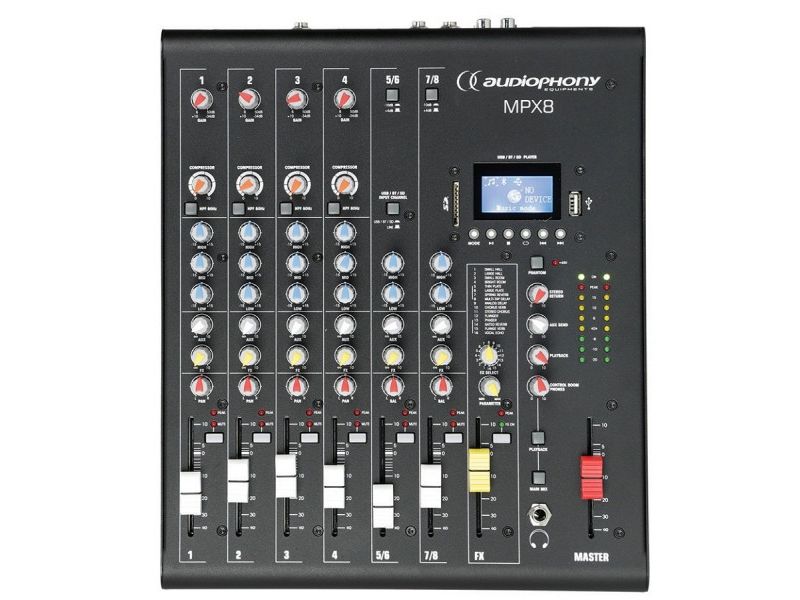 Купить Audiophony MPX8 Микшерный пульт