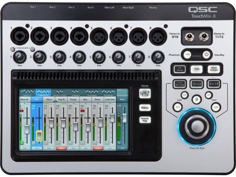 Купить QSC Touchmix-8 Цифровой сенсорный микшер