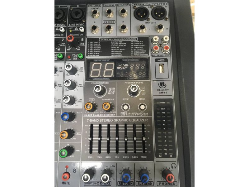 Купить HL-Audio АМ-812 Активный микшерный пульт
