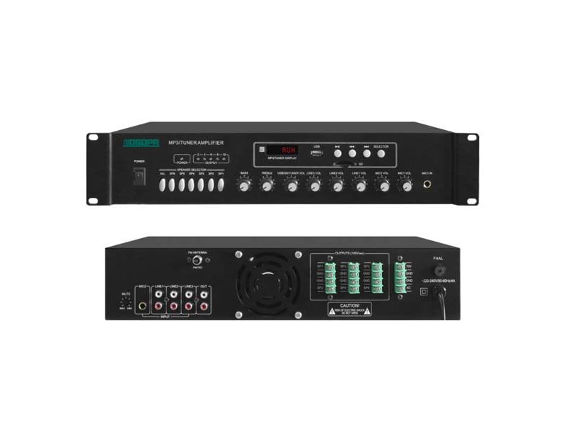 Купить DSPPA MP225U Микшер-усилитель трансляционный