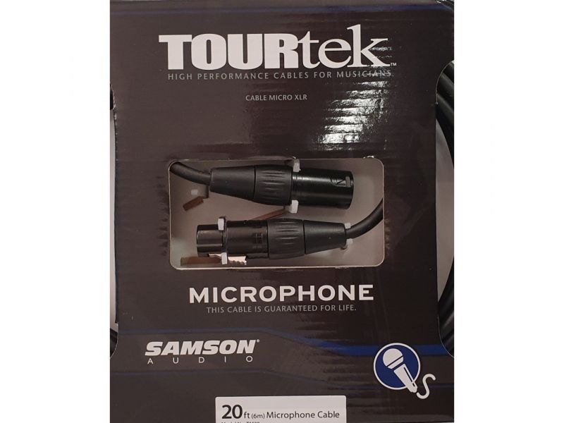 Купить Tourtek TM20 Кабель микрофонный XLR- XLR 6 m