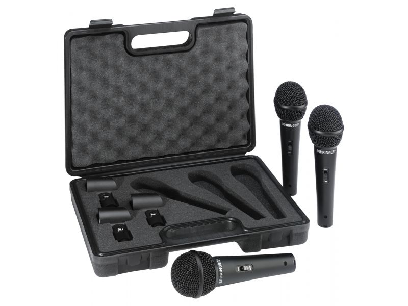 Купить Behringer XM1800S Комплект из 3-х ручных микрофонов