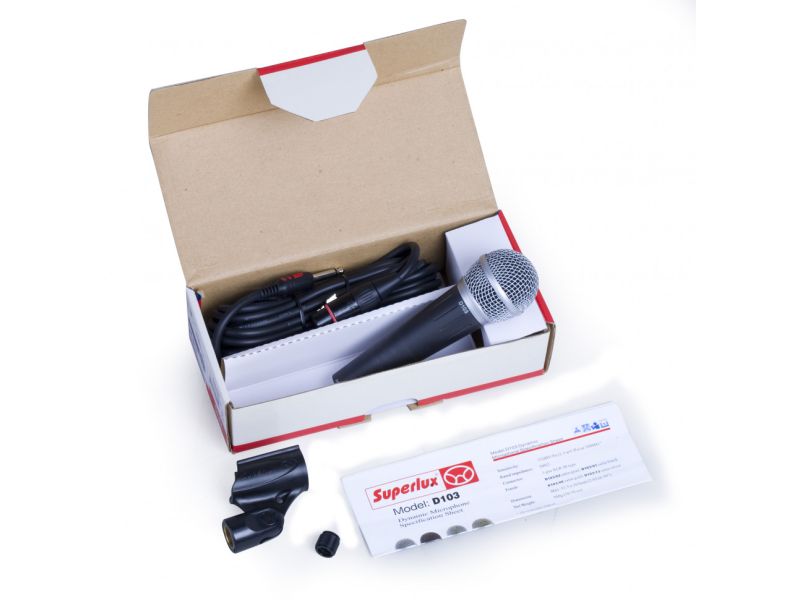 Купить Superlux D103/1P Микрофон вокальный