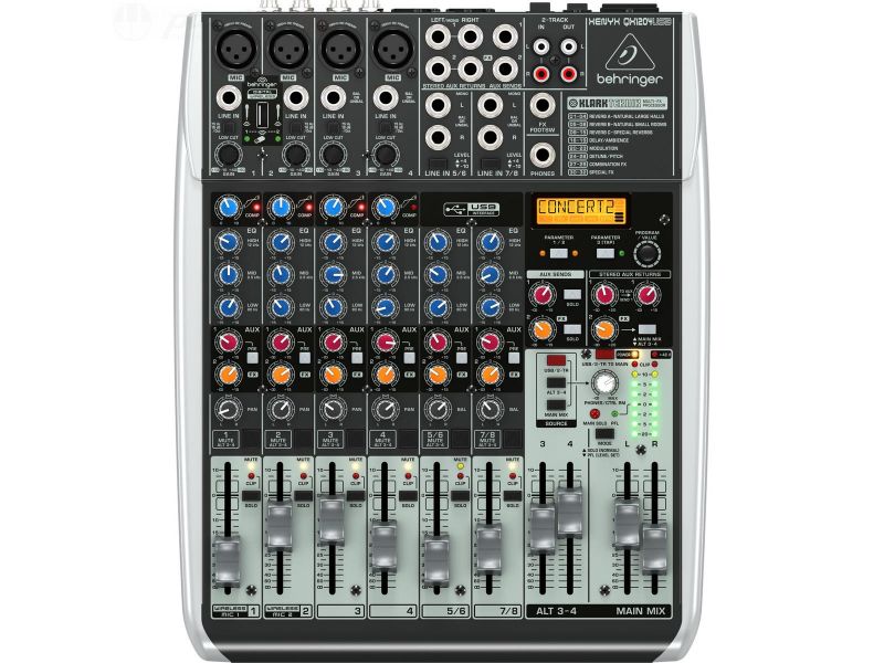 Купить Behringer QX1204USB Аналоговый микшерный пульт
