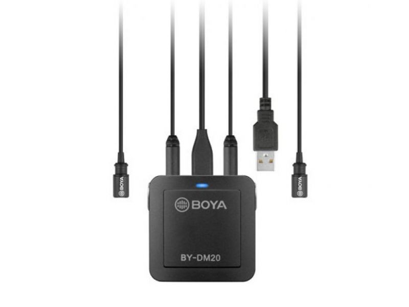 Купить BOYA BY-DM20 Микрофон петличный
