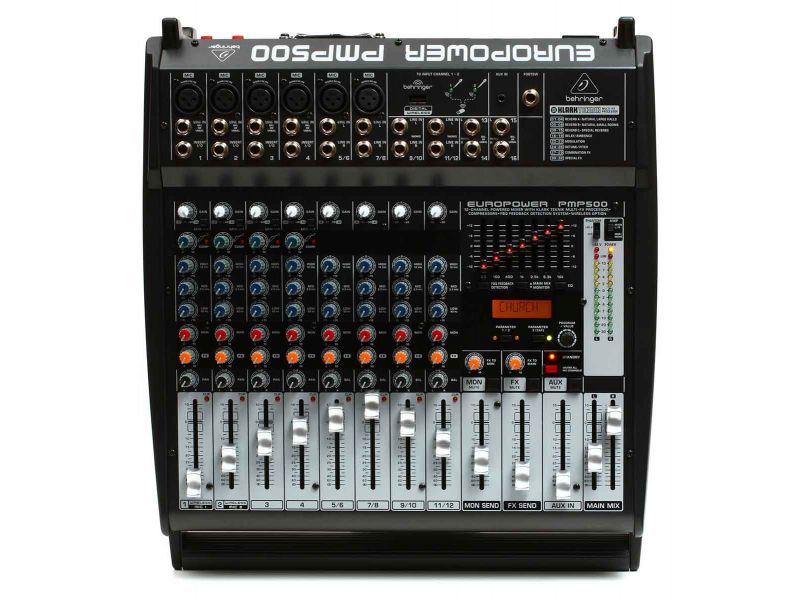 Купить Behringer PMP500 Микшерный пульт с усилителем