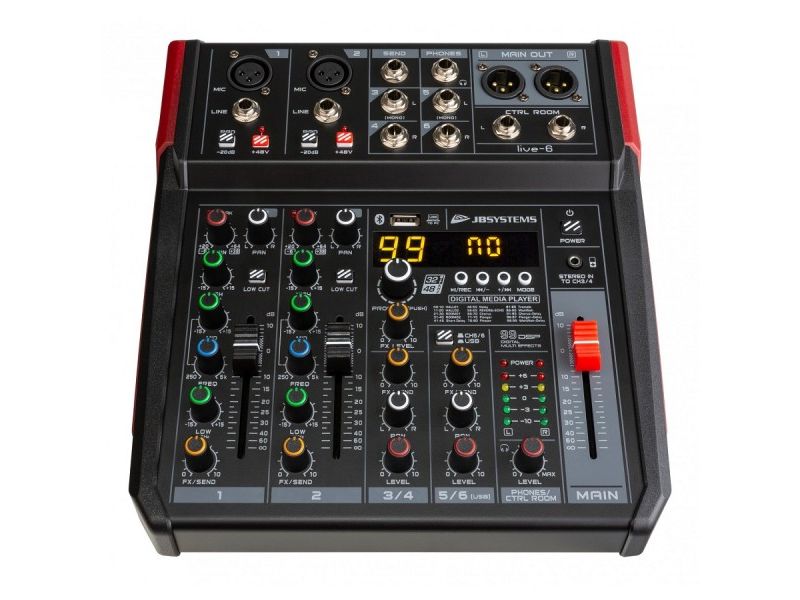 Купить JB SYSTEMS Live-6 Микшерный пульт