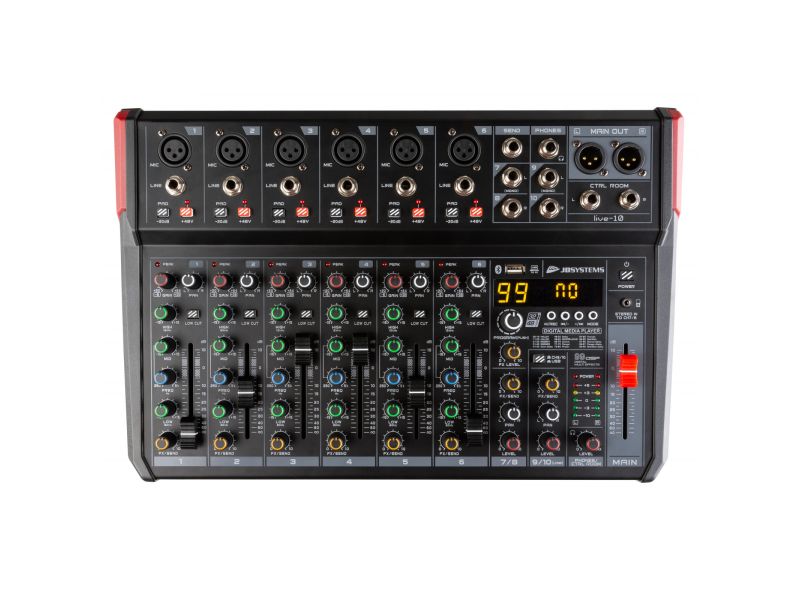 Купить JB SYSTEMS Live-10 Микшерный пульт