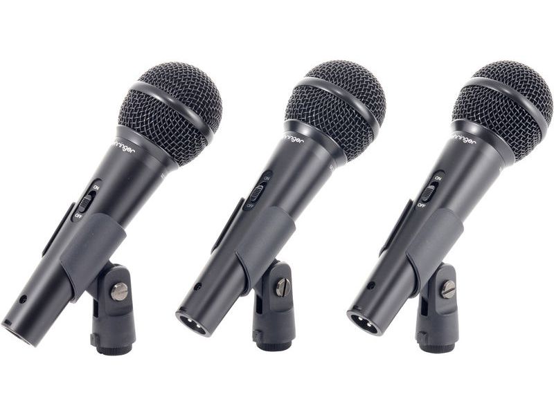 Купить Behringer XM1800S Комплект из 3-х ручных микрофонов