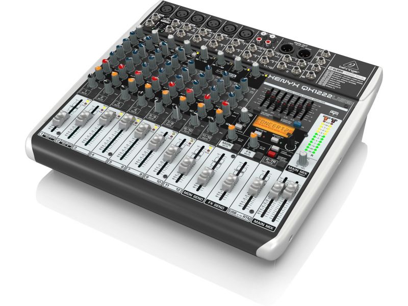 Купить Behringer QX1222USB Аналоговый микшерный пульт