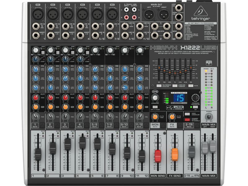 Купить Behringer X1222USB Аналоговый микшерный пульт