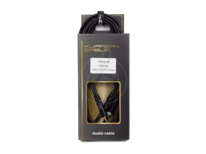 Купить KUPFERN KFAC203M Кабель mini stereo jack*2mono jack-3 m