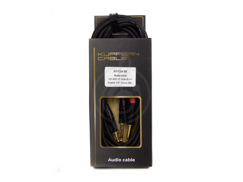 Купить KUPFERN KFYC045M Кабель mini stereo jack*2mono jack-5 m