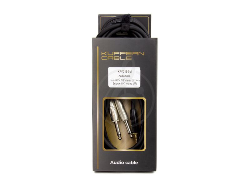 Купить KUPFERN KFYC195M Кабель mini stereo jack*2mono jack-5 m