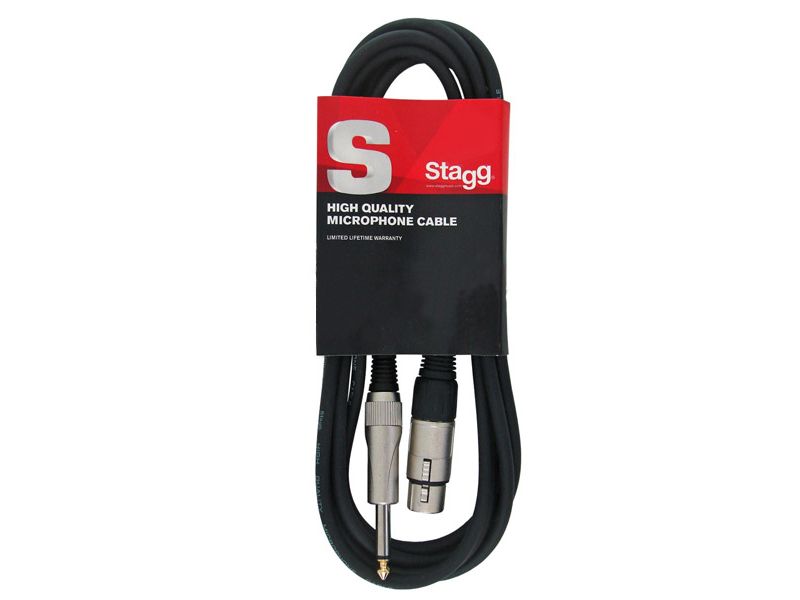 Купить Stagg SMC3XP Микрофонный кабель 3 метра XLR-Jack