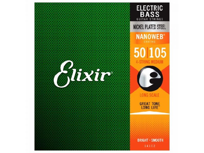 Купить Elixir 14102 Струны для бас-гитары (50-105)