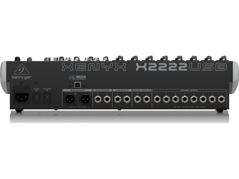 Купить Behringer X2222USB Аналоговый микшерный пульт
