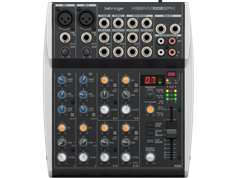 Купить Behringer XENYX 1002SFX Аналоговый микшерный пульт