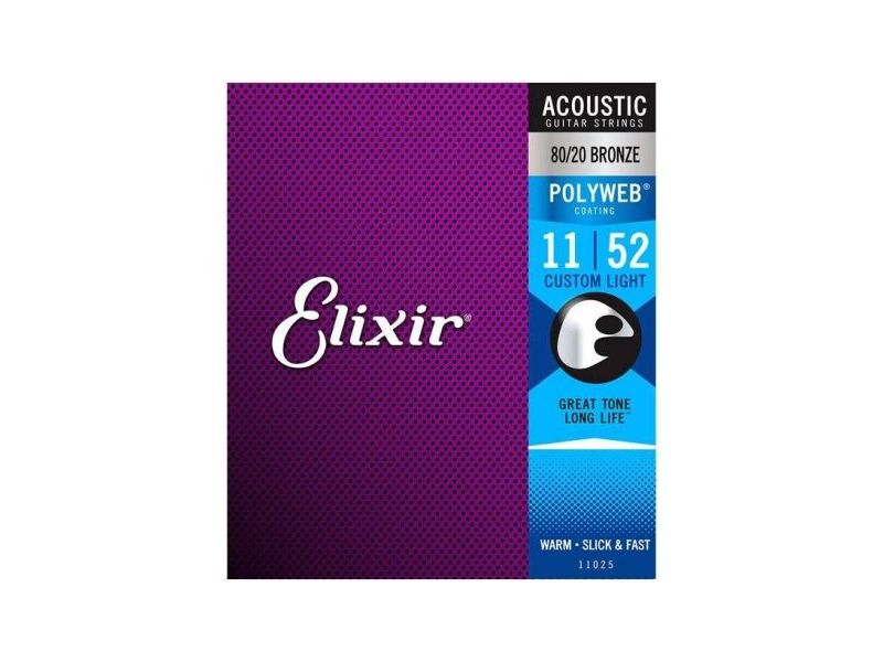 Купить Elixir 11025 Струны для акустической гитары (11-52)