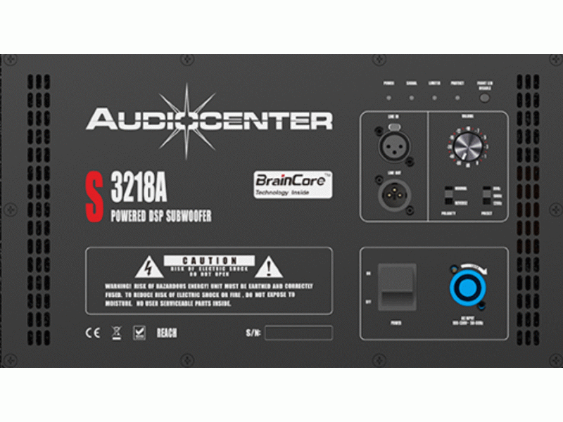 Купить Audiocenter S3218A Активная акустическая система-сабвуфер