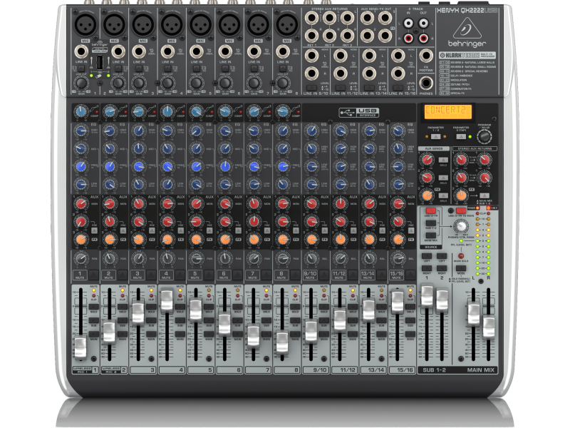Купить Behringer QX2222USB Аналоговый микшерный пульт