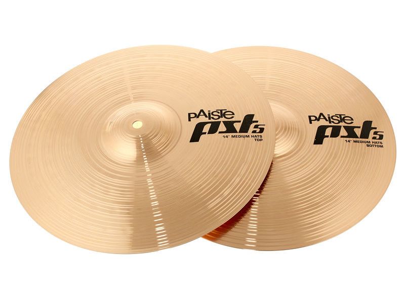 Купить Paiste PST 5 14" MEDIUM HATS Тарелка