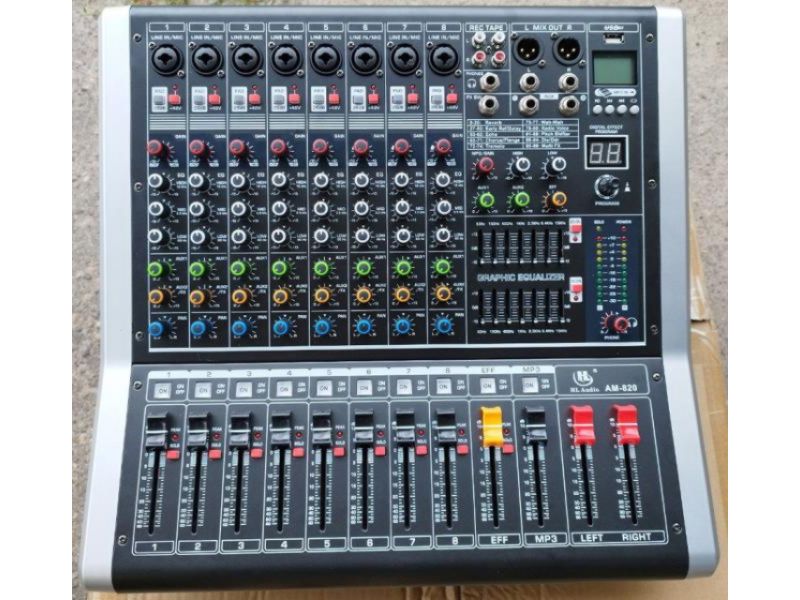 Купить HL-Audio АМ-820 Активный микшерный пульт