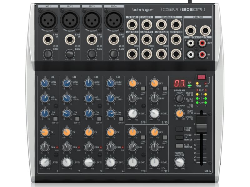 Купить Behringer XENYX 1202SFX Аналоговый микшерный пульт