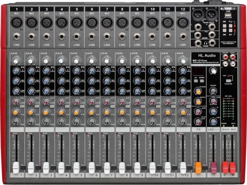 Купить HL-Audio M-1216 Микшерный пульт