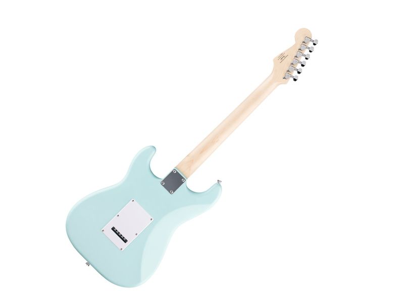 Купить FENDER SQUIER DEBUT Stratocaster HSS LRL Daphne Blue Электрогитара соло