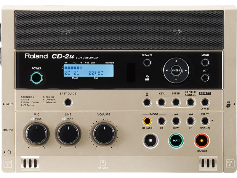 Купить Roland CD-2u Устройство аудиозаписи
