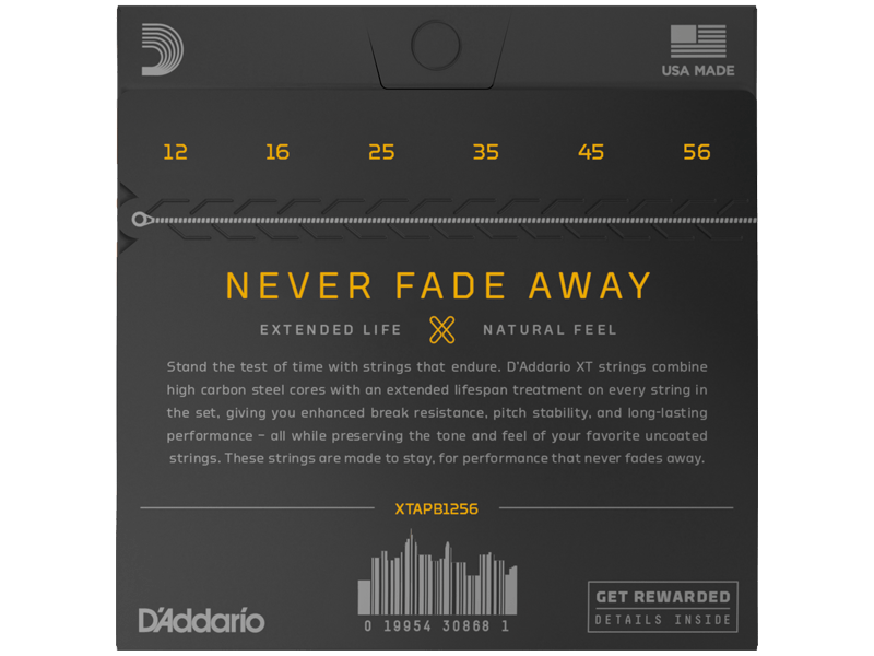 Купить D'addario XTAPB1256 Струны для акустической гитары (12-56)