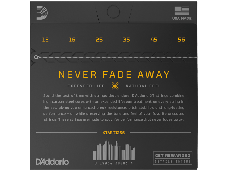 Купить D'addario XTABR1256 Струны для акустической гитары (12-56)
