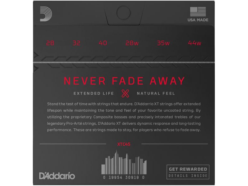 Купить D'addario XTC45 Струны для классической гитары