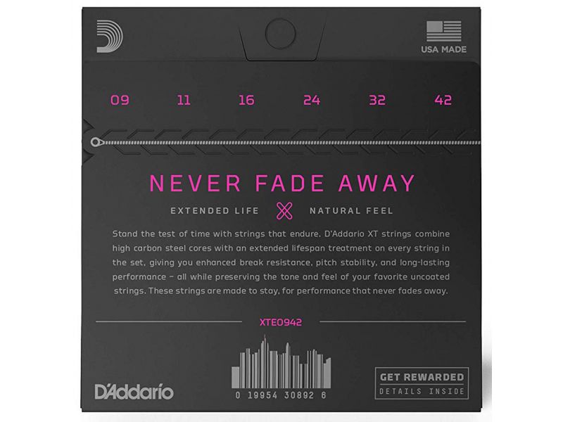 Купить D'addario XTE0942 Струны для электрогитары