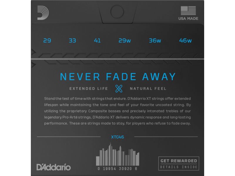Купить D'addario XTC46 Струны для классической гитары