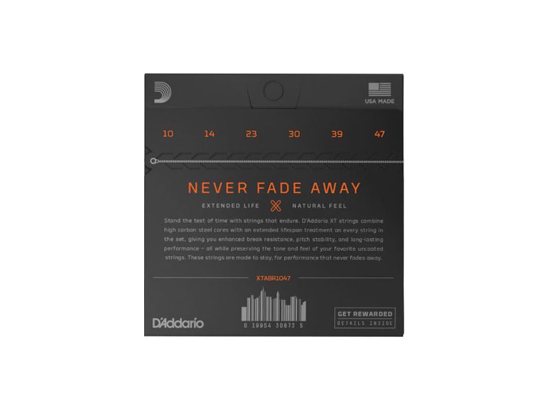 Купить D'addario XTAPB1047 Струны для акустической гитары (10-47)