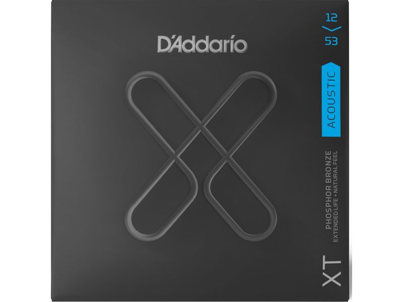 Купить D'addario XTAPB1253 Струны для акустической гитары (12-53)