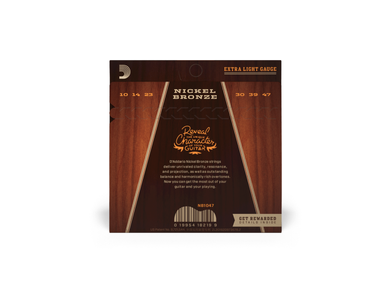 Купить D'addario NB1047 Струны для акустической гитары (10-47)