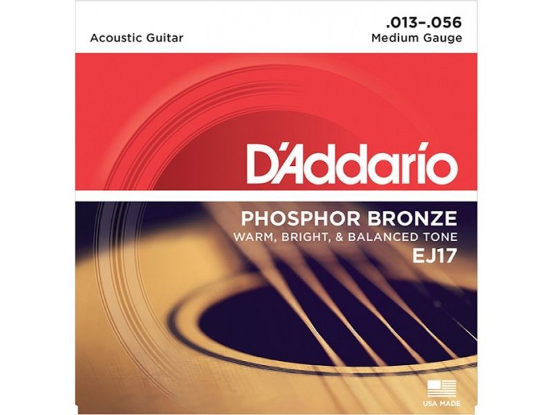 Купить D'addario EJ-17 Струны для акустической гитары (13-56)