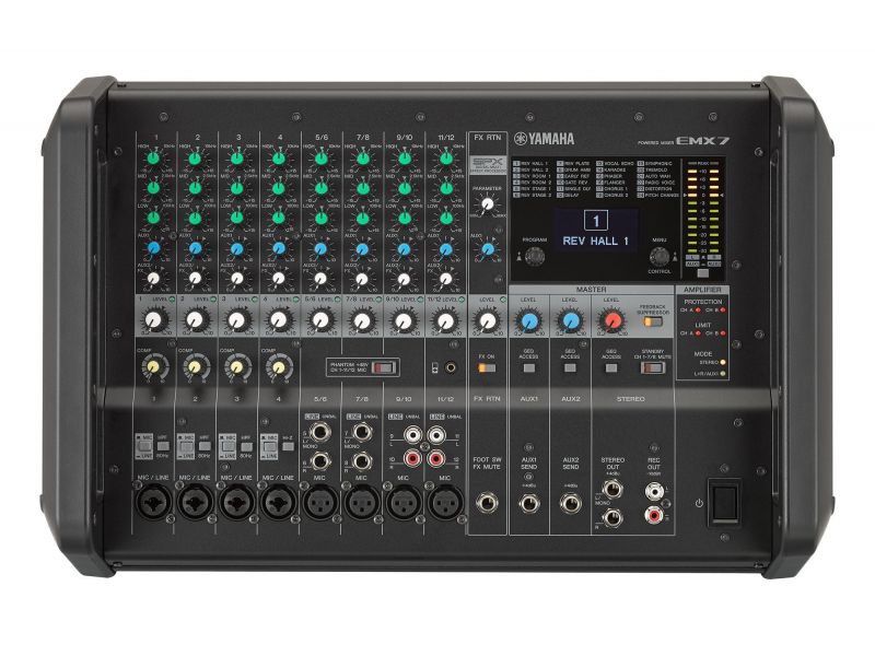 Купить YAMAHA EMX7 Микшер с усилителем (активный микшер)