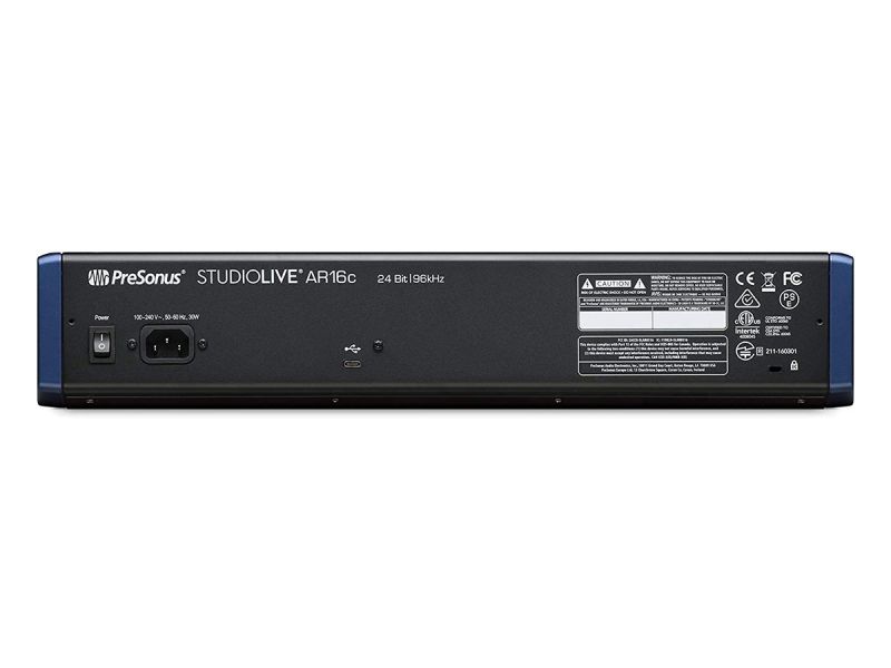 Купить PreSonus StudioLive AR16c Микшерный пульт с с многоканальным USB-интерфейсом