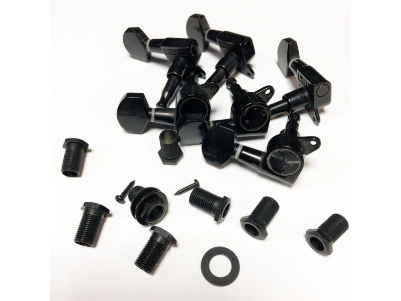 Купить PartsLand J02-BK-R6 Колки для электрогитары (к-т)