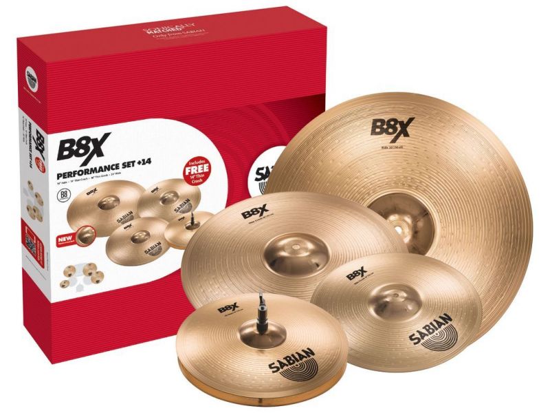 Купить SABIAN B8X Performance set Комплект тарелок